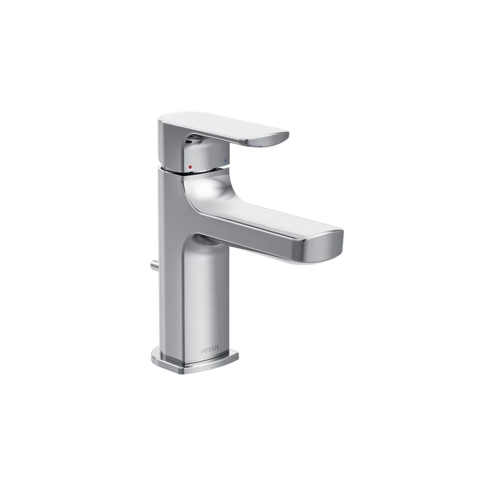 Moen Rizon Single-Handle Low Arc Bathroom Faucet Chrome