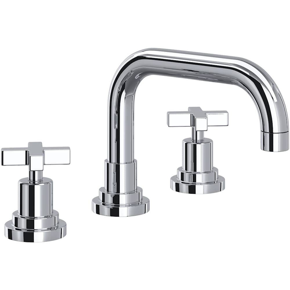 Lombardia 1.2 GPM Widespread Bathroom Faucet with Pop-Up Drain Assembly