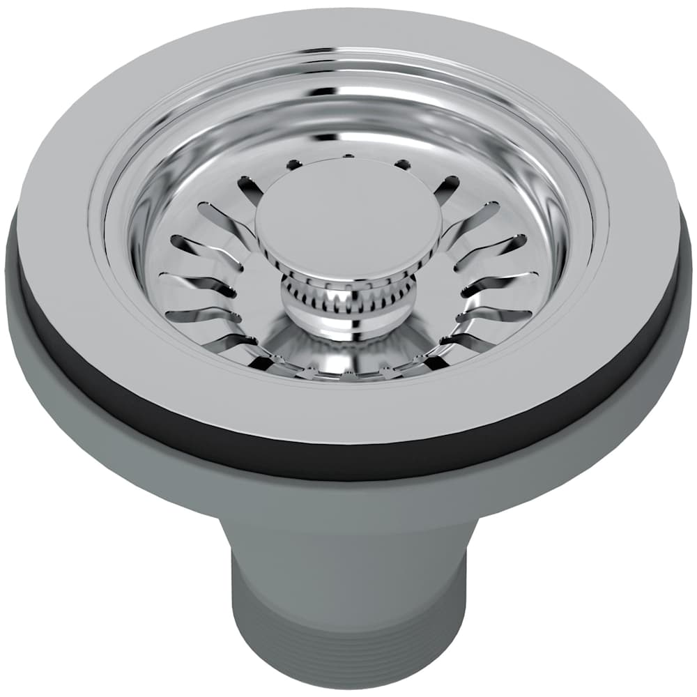 3 1/2" Basket Strainer without remote pop-up