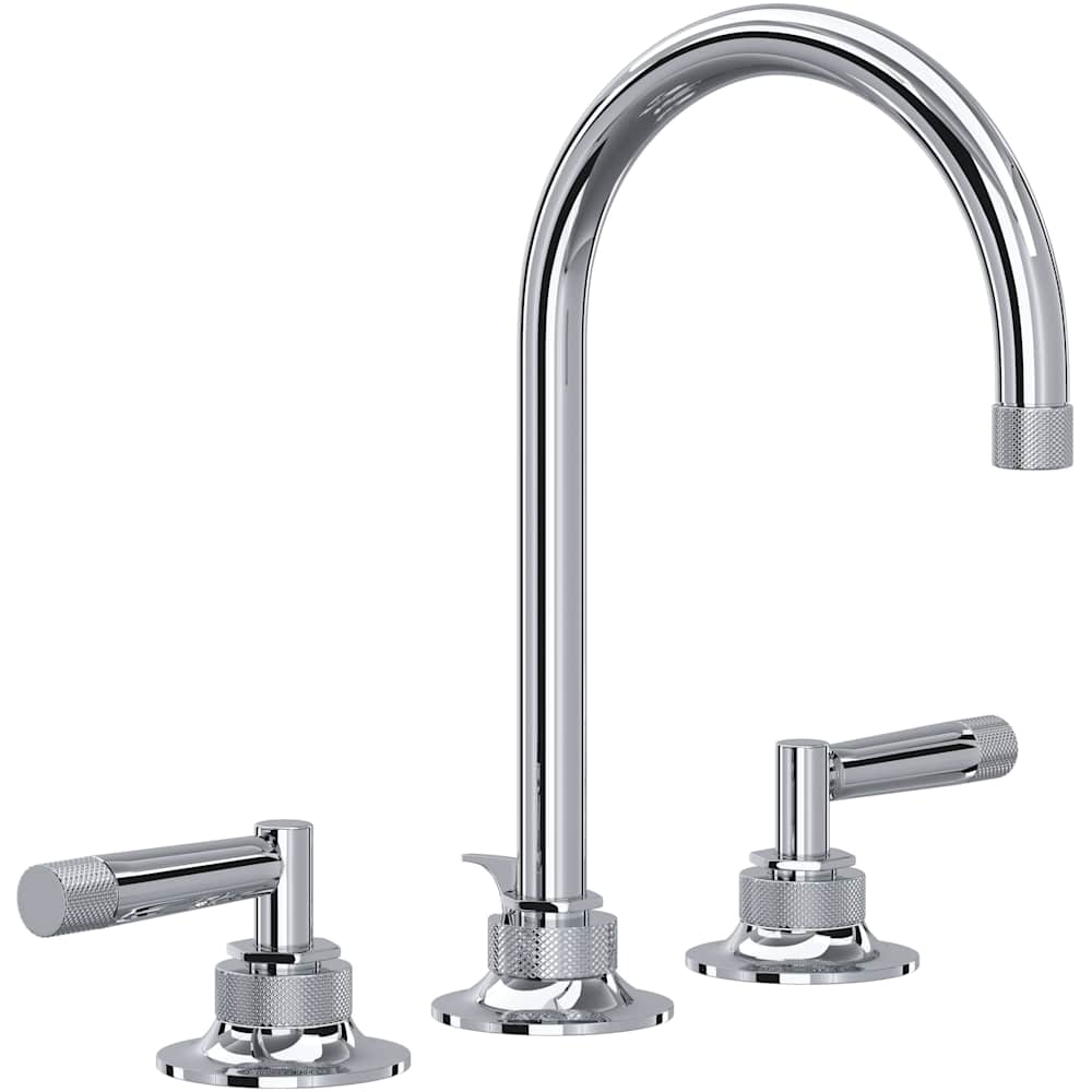 Graceline 1.2 GPM Widespread Bathroom Faucet with Pop-Up Drain Assembly