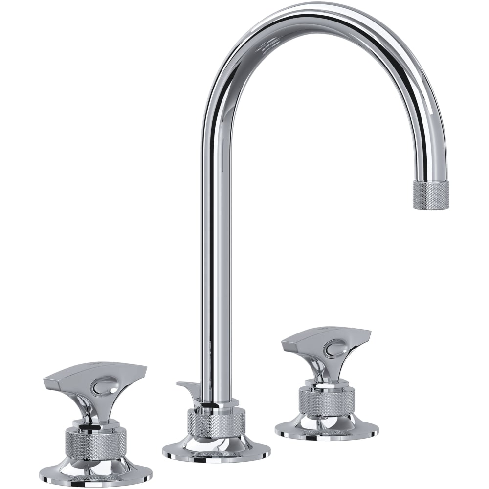 Graceline 1.2 GPM Widespread Bathroom Faucet with Pop-Up Drain Assembly