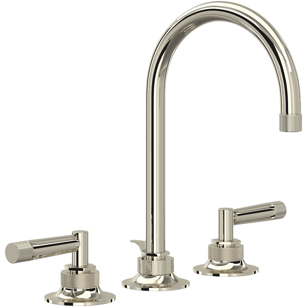 Graceline 1.2 GPM Widespread Bathroom Faucet with Pop-Up Drain Assembly