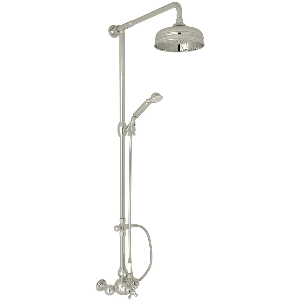 Arcana Retrofit Shower with Shower Head, Hand Shower, Slide Bar, Shower Arm and Hose