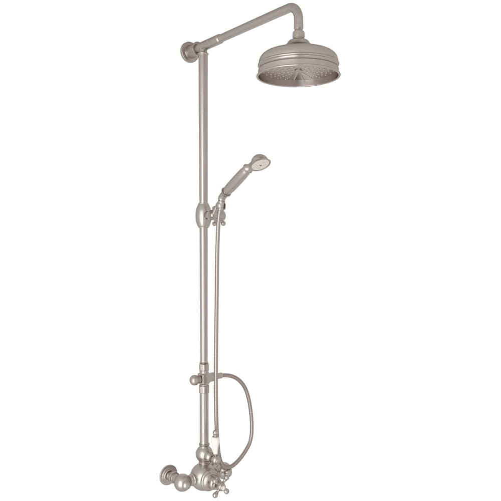 Arcana Retrofit Shower with Shower Head, Hand Shower, Slide Bar, Shower Arm and Hose