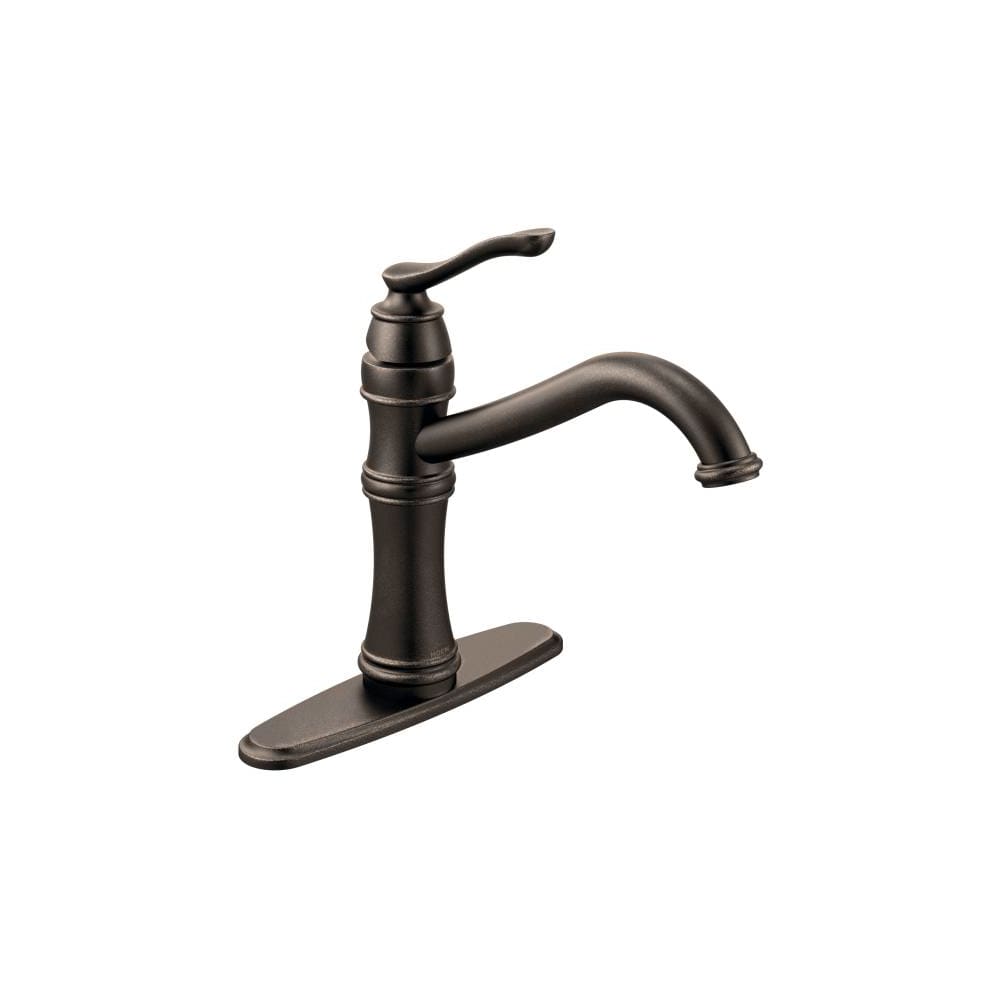 Moen Belfield 1.5 GPM High-Arc Single Handle Kitchen Faucet Oil Rubbed Bronze