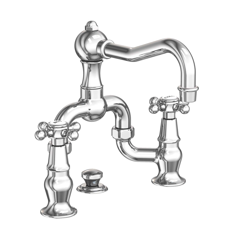 Chesterfield 1.2 GPM Bridge Bathroom Faucet with Pop-Up Drain Assembly