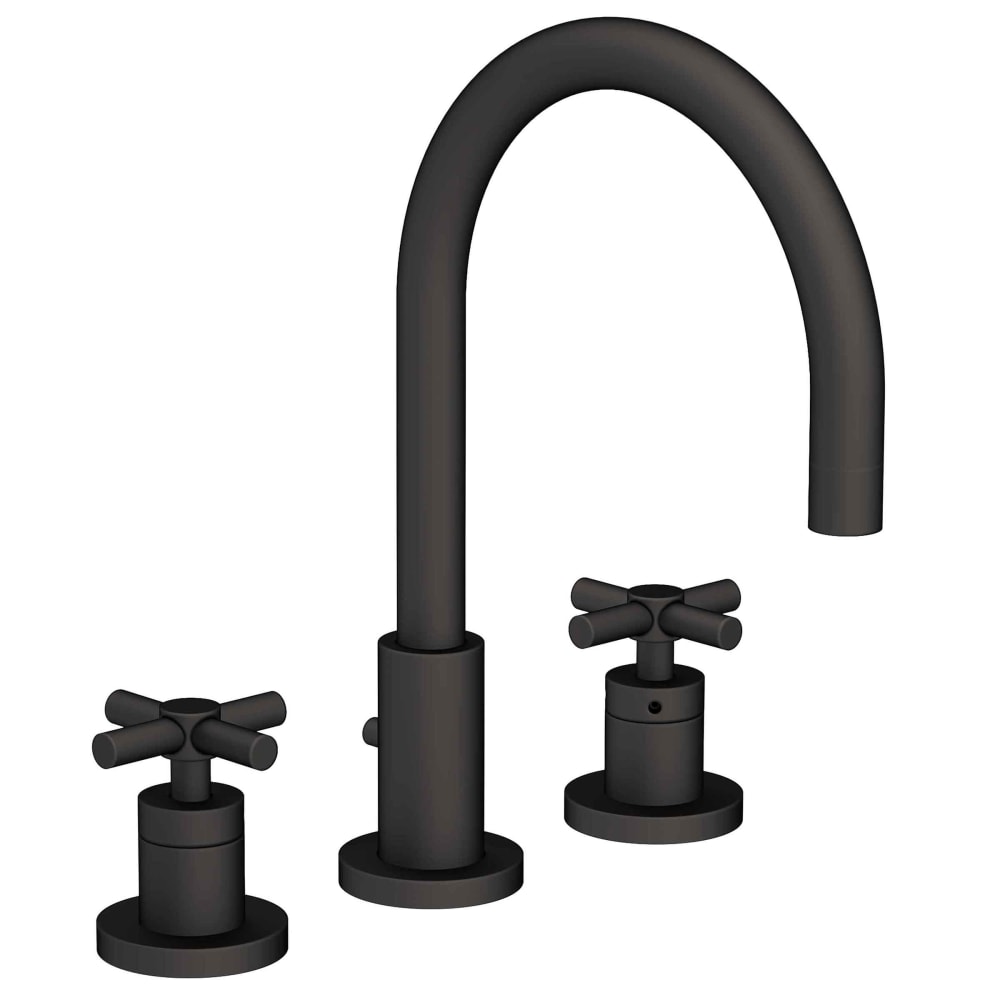 East Linear 1.2 GPM Widespread Bathroom Faucet with Pop-Up Drain Assembly