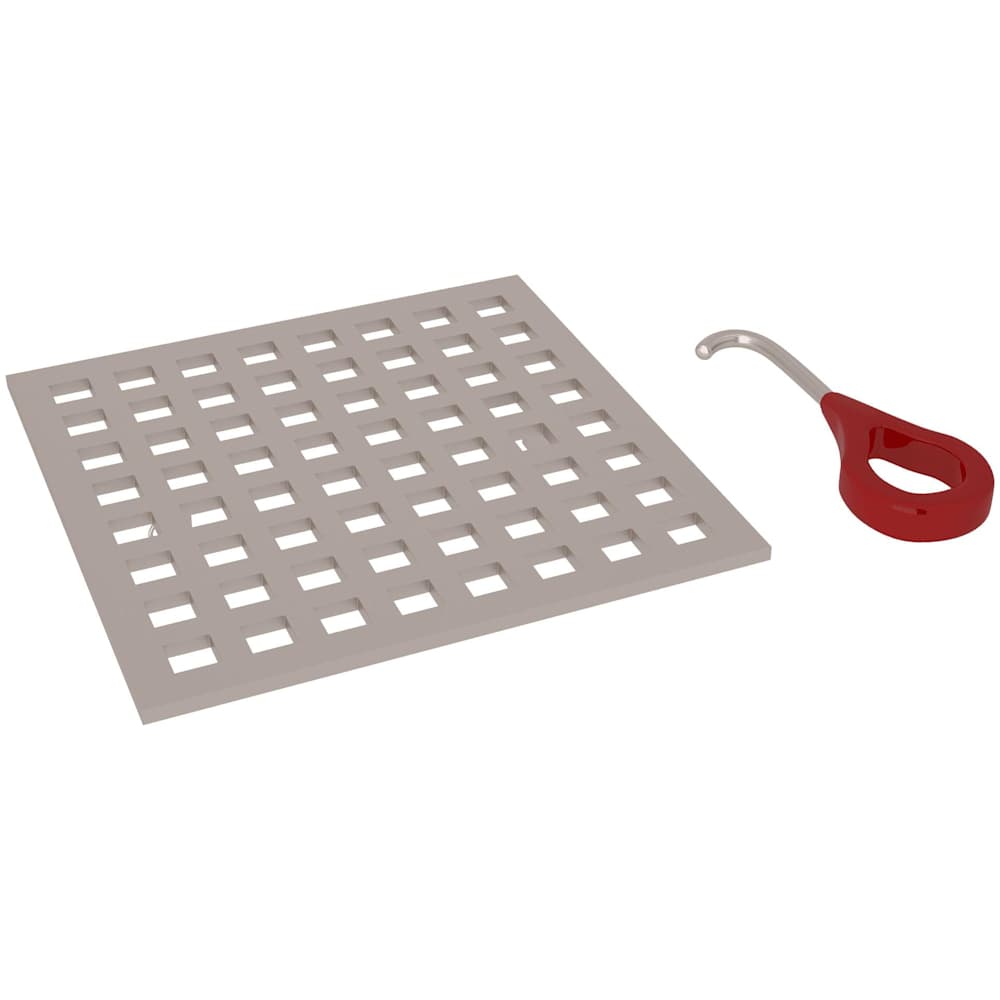 Matrix 5-1/8" x 5-1/8" Decorative Spa Shower Drain Cover