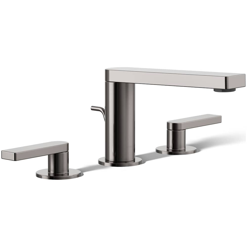 Composed Widespread Bathroom Faucet with Lever Handles - Pop Up Included