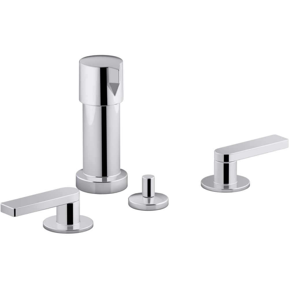 Composed Bidet Faucet with Lever Handles