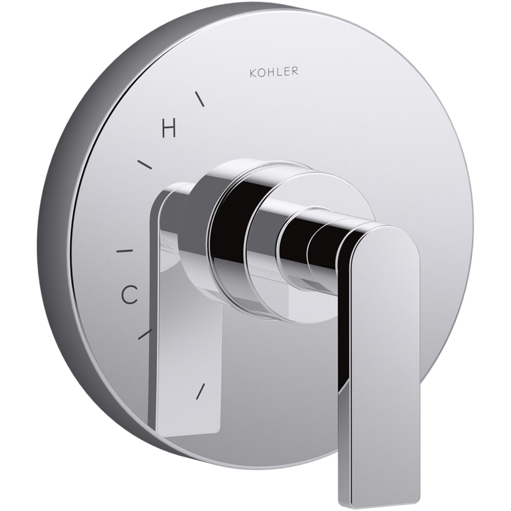 Composed Pressure Balanced Valve Trim Only with Single Lever Handle - Less Rough In