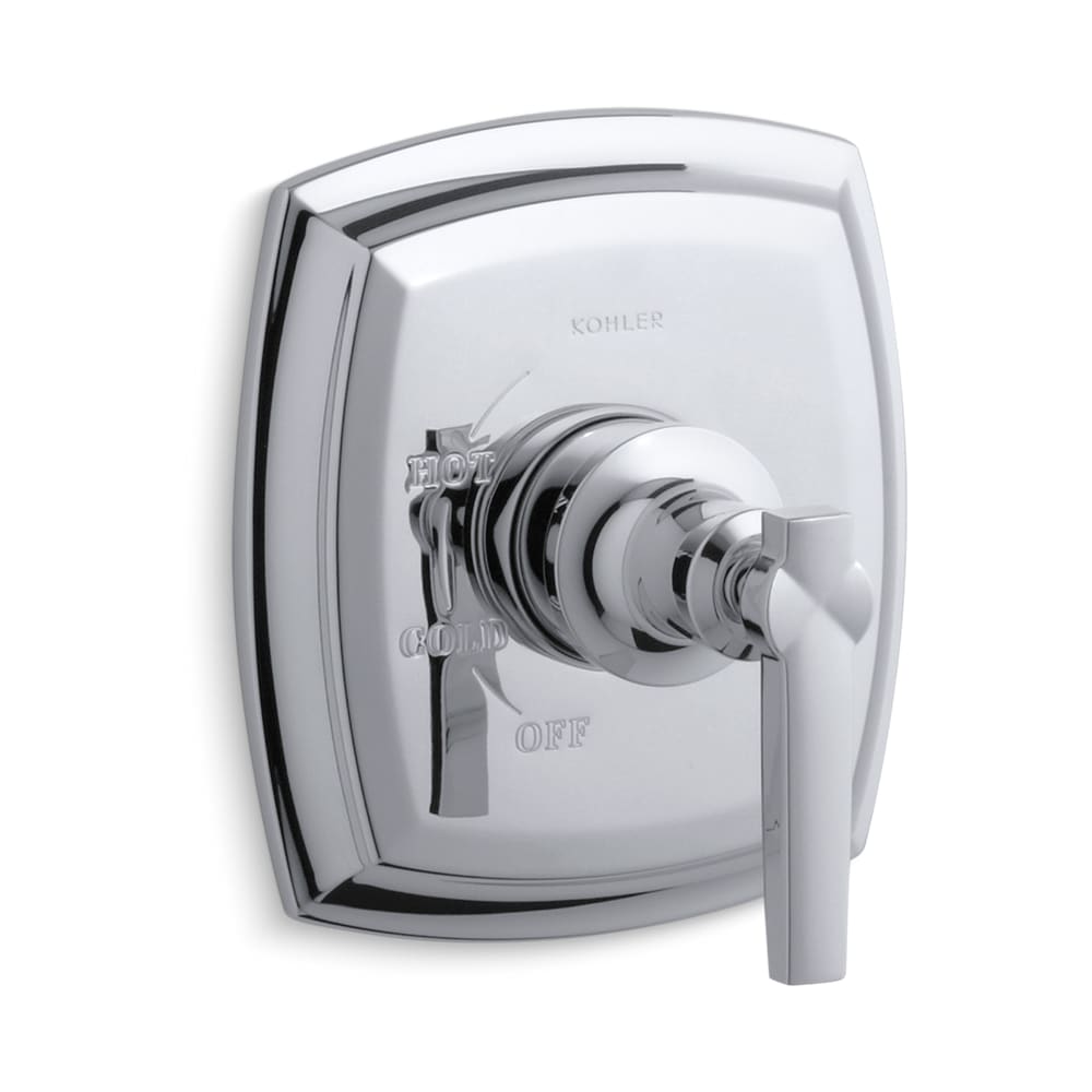 Margaux Rite-Temp Single Handle Pressure Balanced Valve Trim with Metal Lever Handle