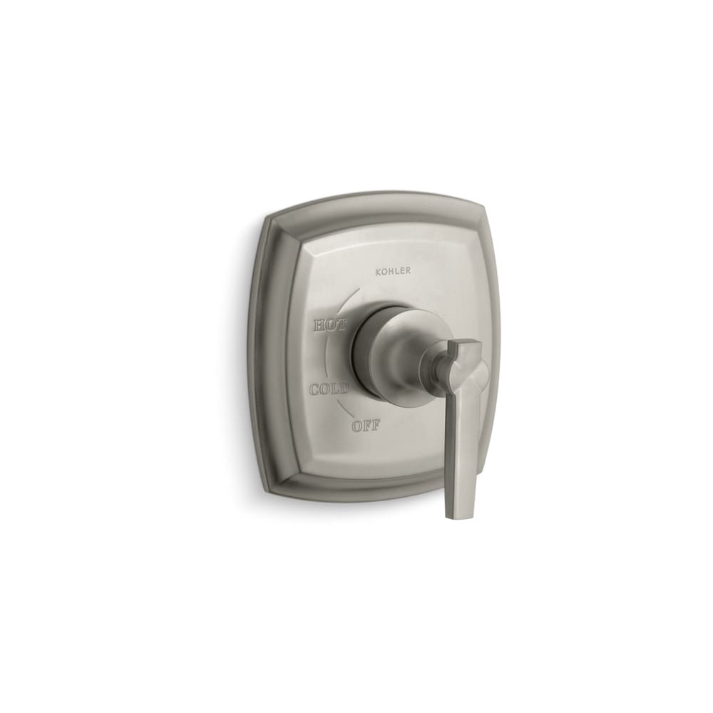 Margaux Rite-Temp Single Handle Pressure Balanced Valve Trim with Metal Lever Handle