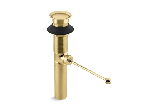 Kohler K-7114-PB Premier 1-1/4" Drain Assembly - Less Overflow, Polished Brass