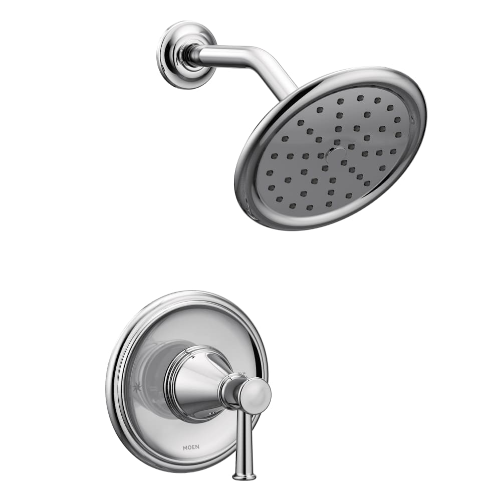 Moen Sleek 1.5 GPM Single Hole Pull Down Kitchen Faucet with Voice Activation Chrome