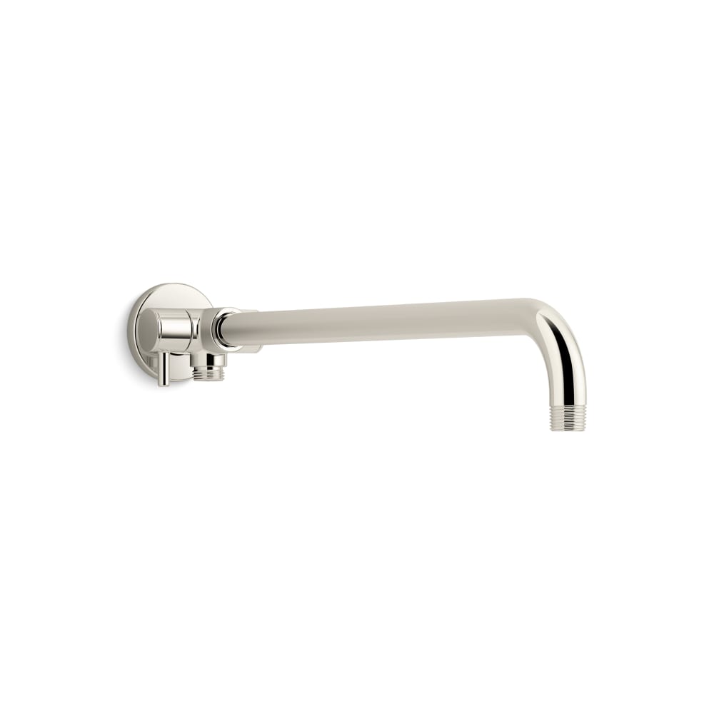 18-3/16" Wall-Mounted Rainhead Shower Arm with Handshower Diverter