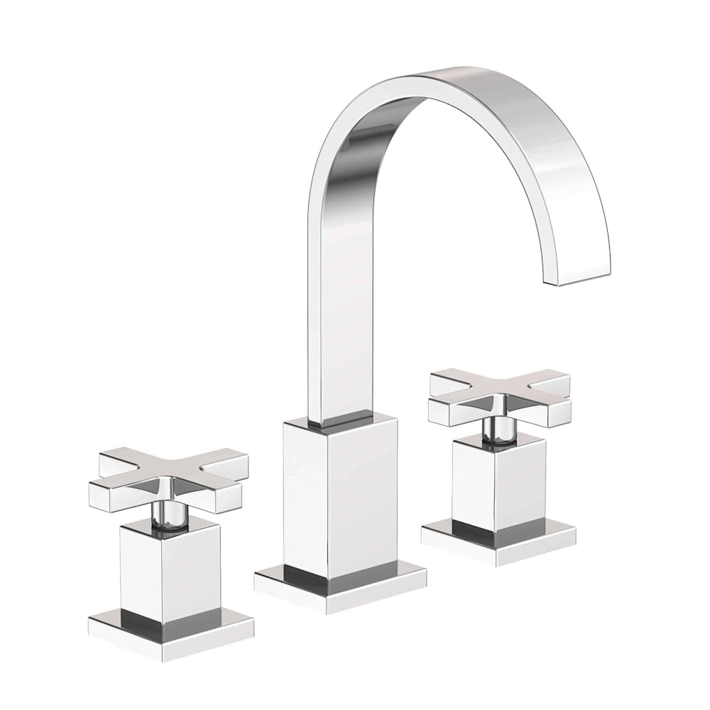 Secant 1.2 GPM Widespread Bathroom Faucet with Pop-Up Drain Assembly