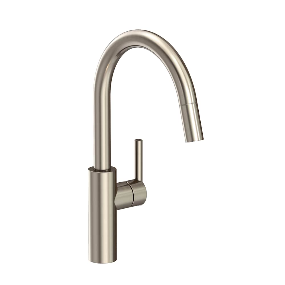 East Linear 1.8 GPM Single Hole Pull Down Kitchen Faucet