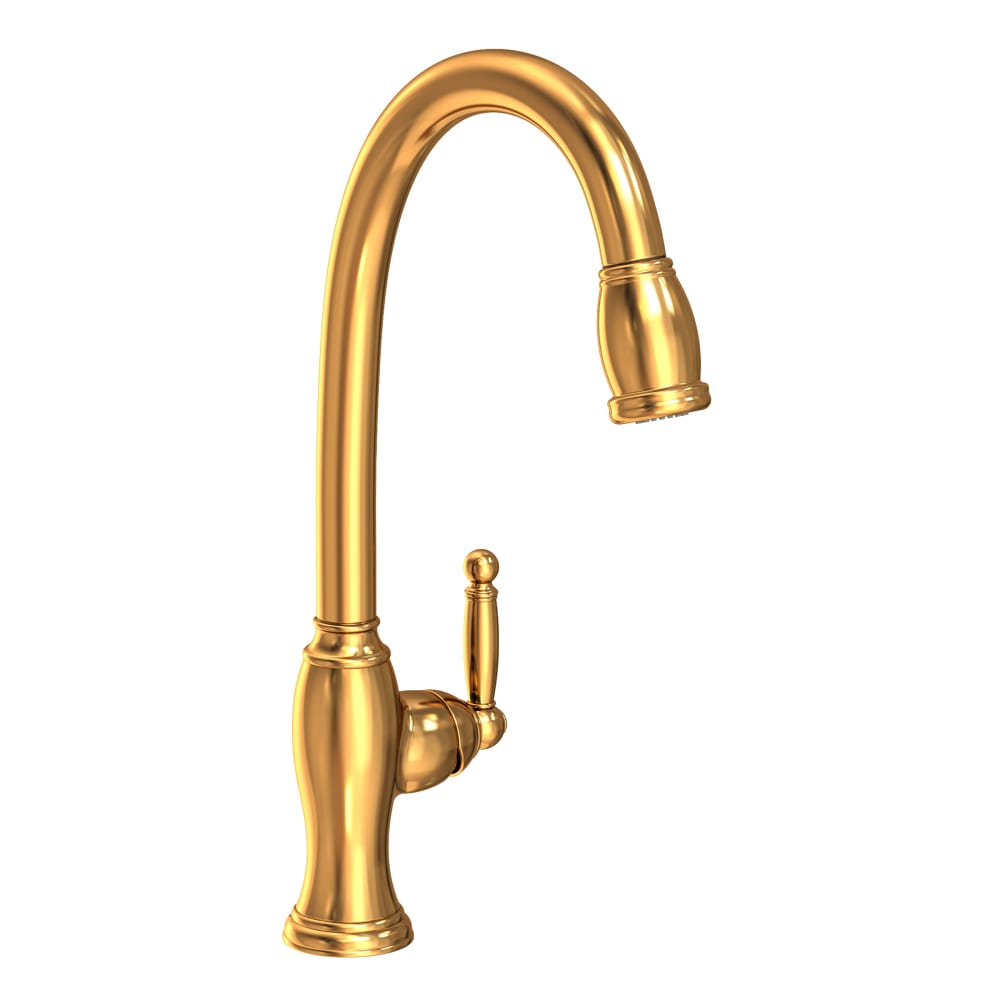 Nadya 1.8 GPM Single Hole Pull Down Kitchen Faucet