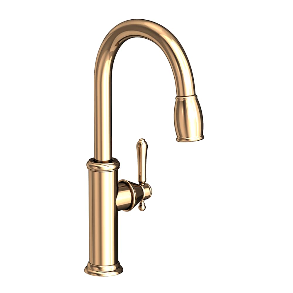 Chesterfield 1.8 GPM Single Hole Pull Down Kitchen Faucet