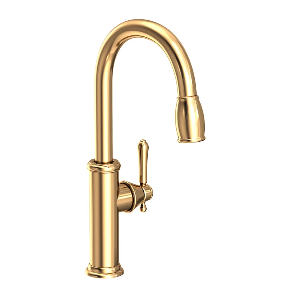Chesterfield 1.8 GPM Single Hole Pull Down Kitchen Faucet