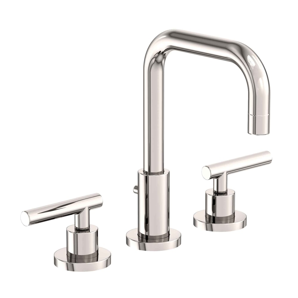 East Square 1.2 GPM Widespread Bathroom Faucet with Pop-Up Drain Assembly