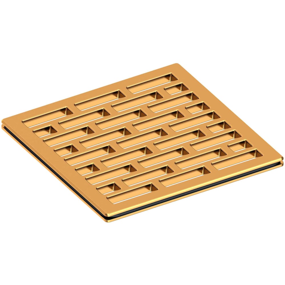 Decorative Drains 4" Square Shower Drain Grid