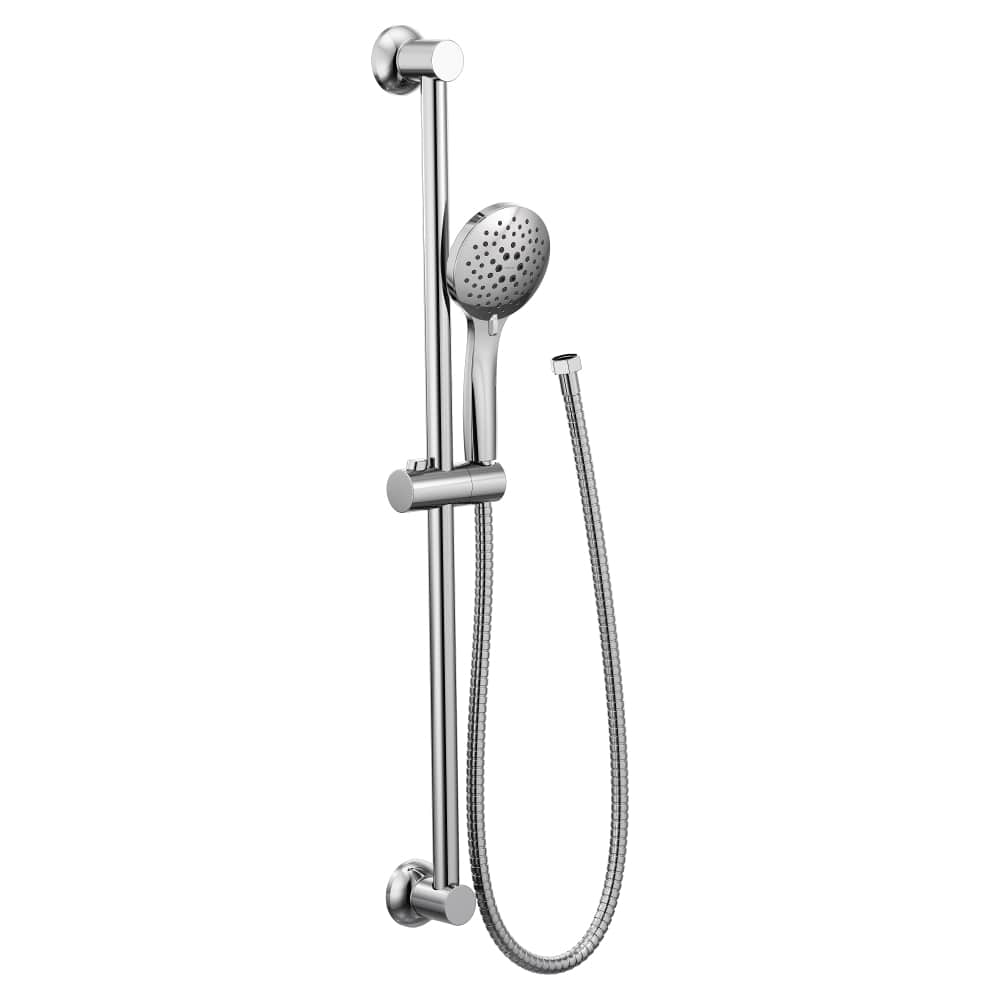 Moen Multi Function Hand Shower with Slide Bar - Includes Hose Chrome