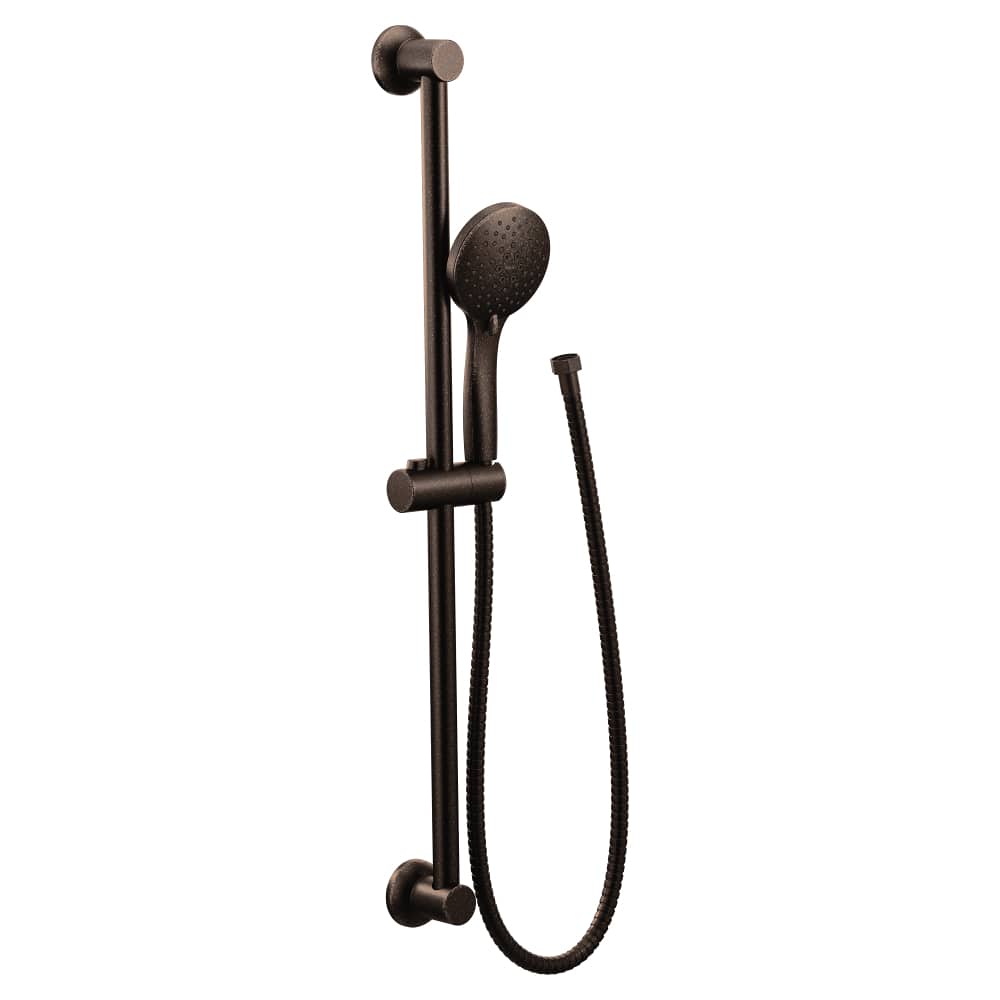 Moen Multi Function Hand Shower with Slide Bar - Includes Hose Oil Rubbed Bronze