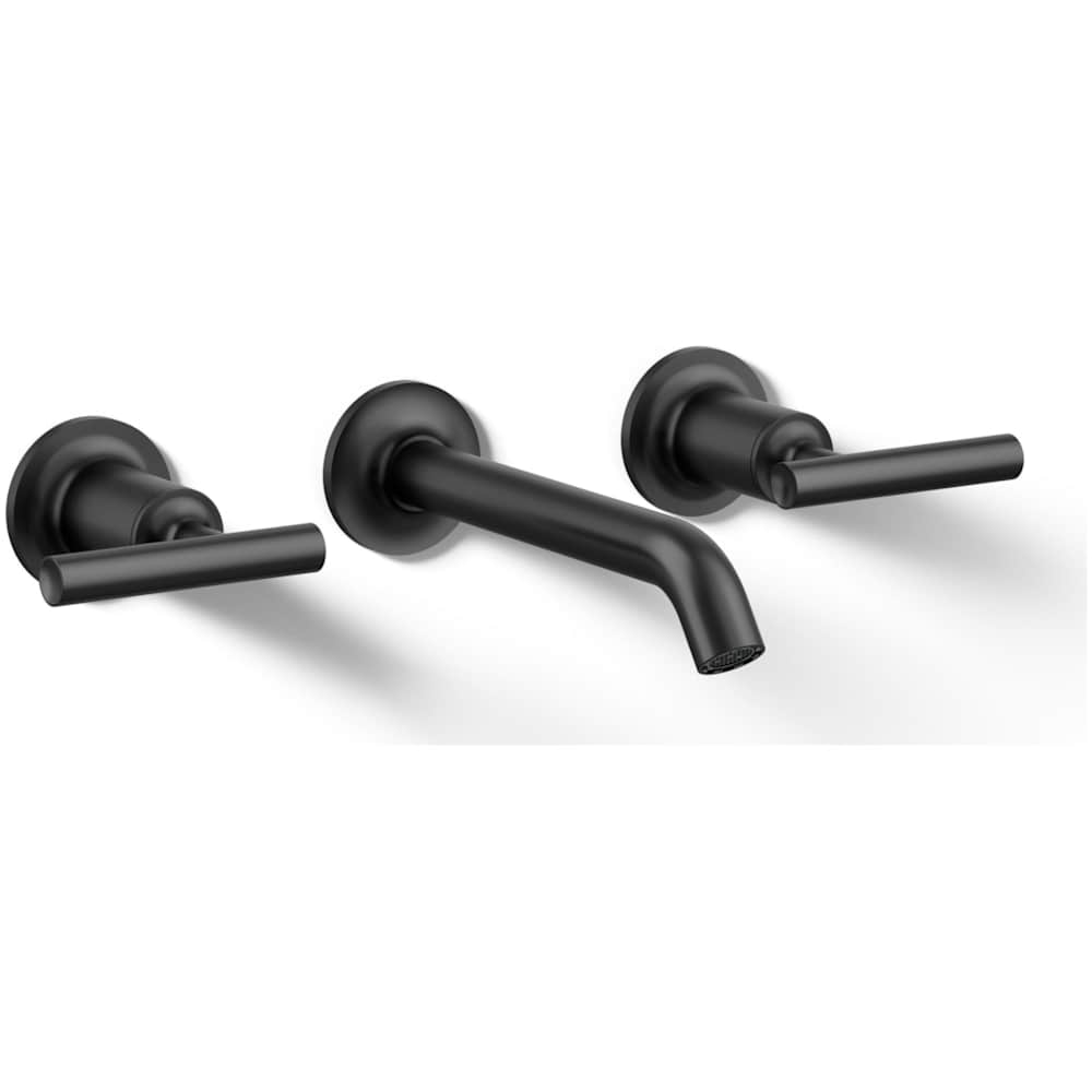 Purist 1.2 GPM Wall Mounted Widespread Bathroom Faucet