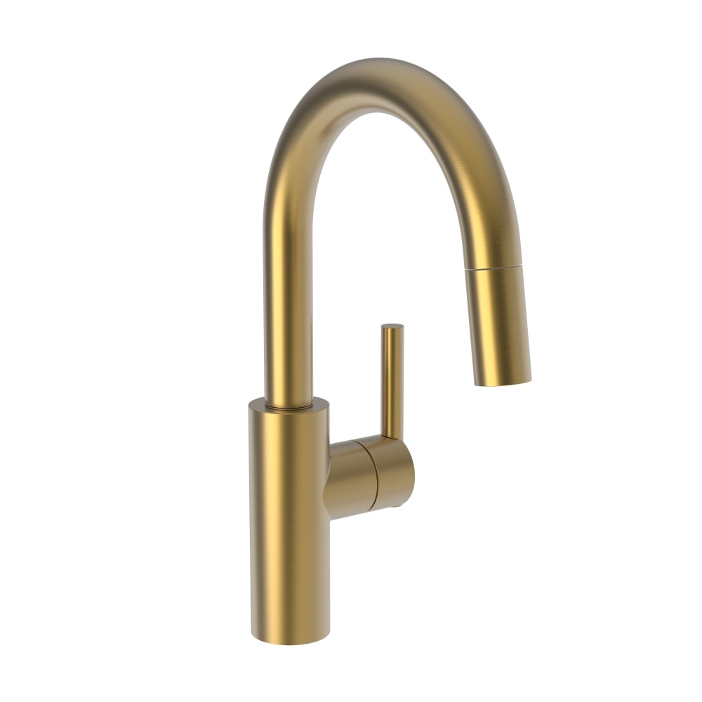 East Linear 1.8 GPM Single Hole Pull Down Bar Faucet