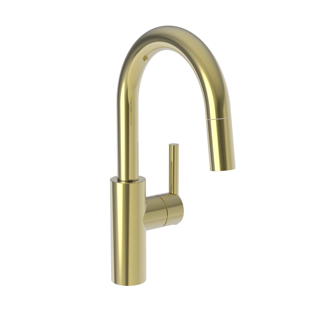 East Linear 1.8 GPM Single Hole Pull Down Bar Faucet