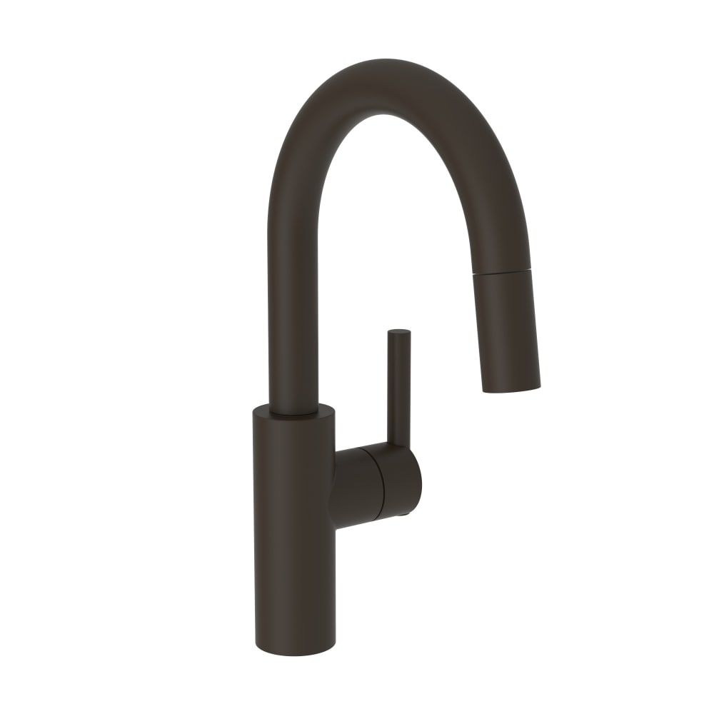 East Linear 1.8 GPM Single Hole Pull Down Bar Faucet