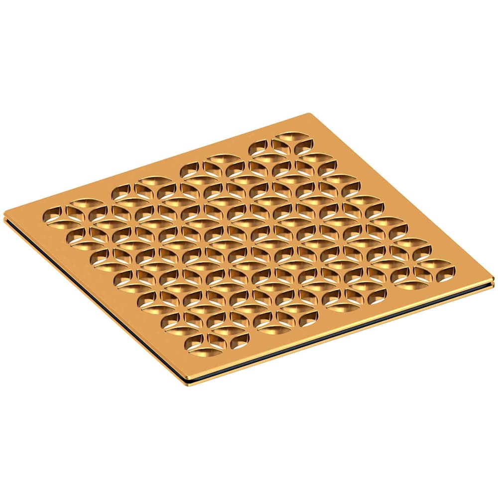 Decorative Drains 6" Square Shower Drain Grid