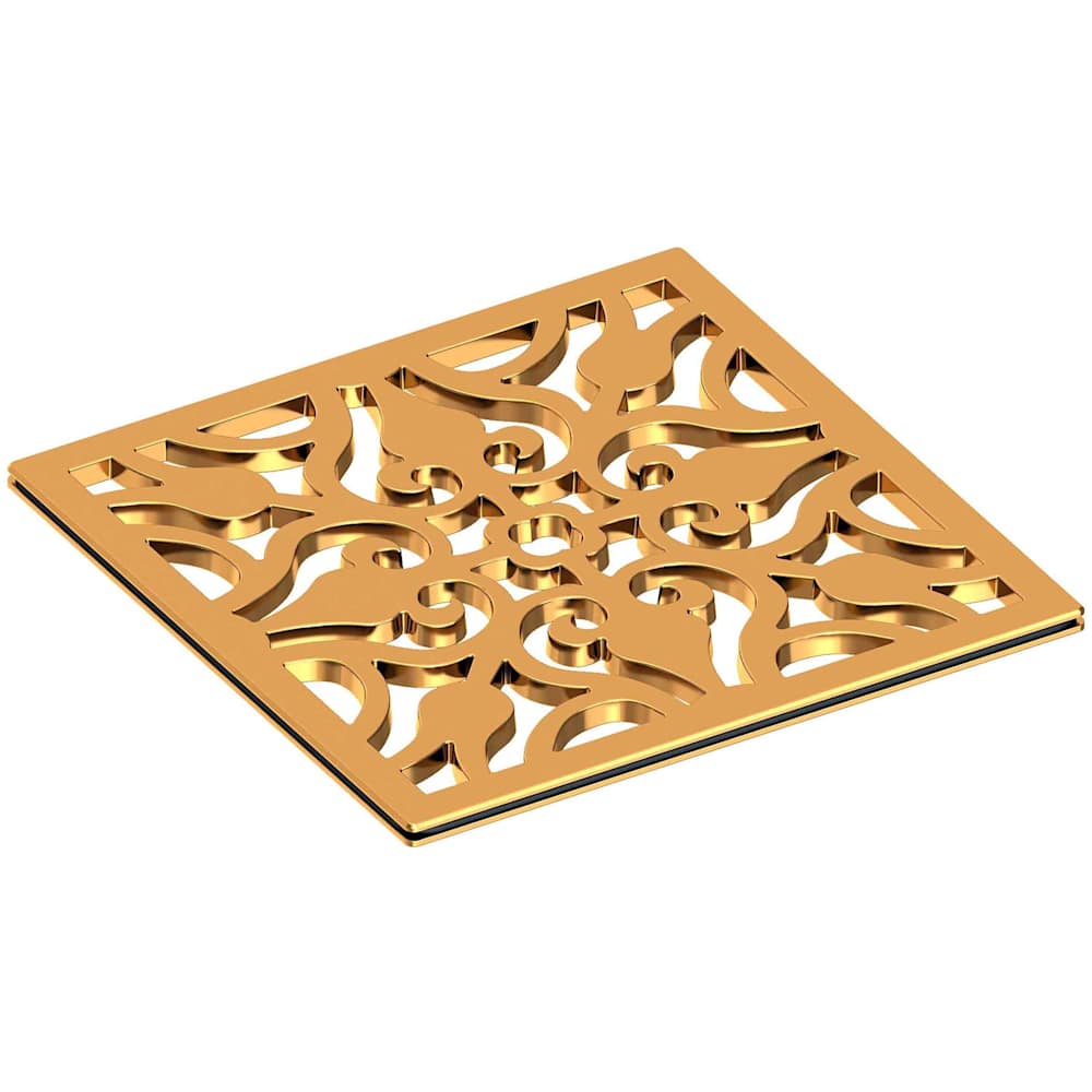 Decorative Drains 6" Square Shower Drain Grid