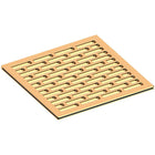 Uncoated Polished Brass