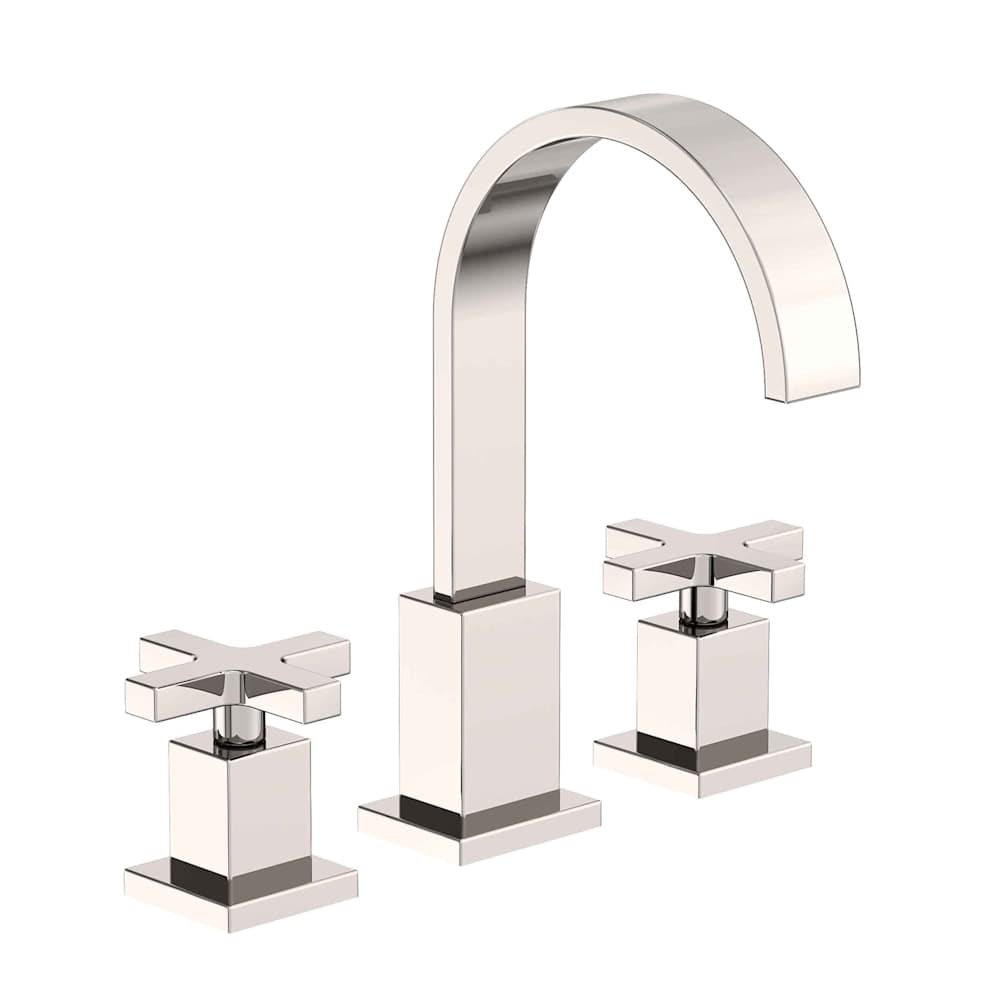 Secant 1.2 GPM Widespread Bathroom Faucet with Pop-Up Drain Assembly