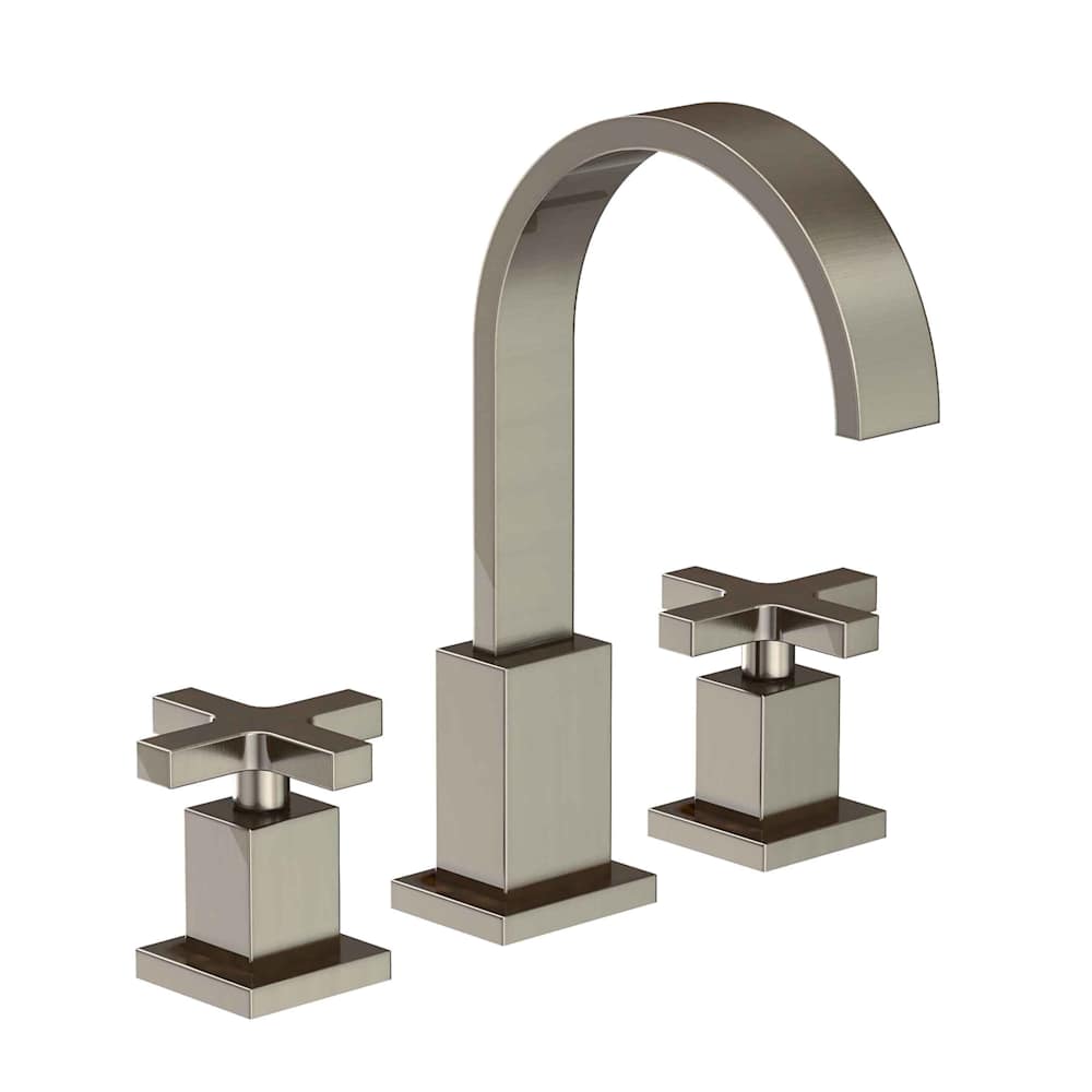 Secant 1.2 GPM Widespread Bathroom Faucet with Pop-Up Drain Assembly
