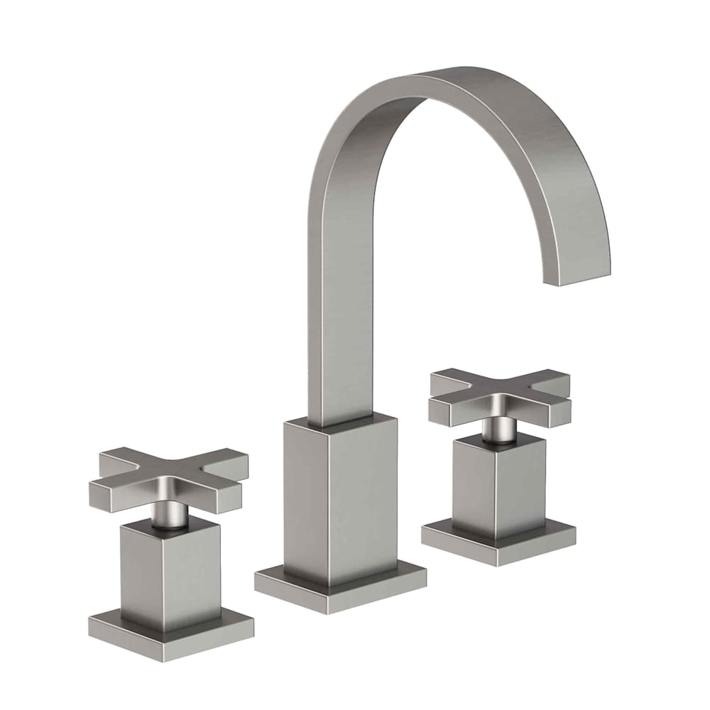 Secant 1.2 GPM Widespread Bathroom Faucet with Pop-Up Drain Assembly