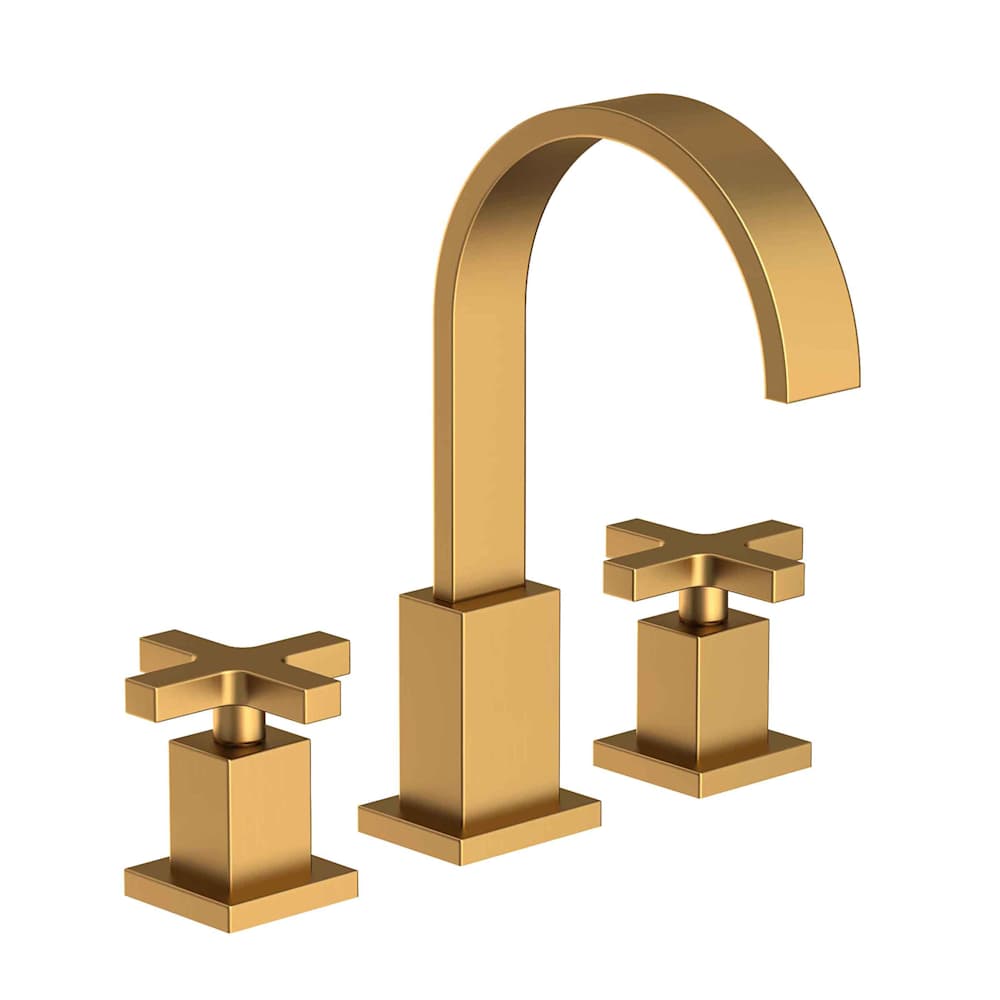 Secant 1.2 GPM Widespread Bathroom Faucet with Pop-Up Drain Assembly