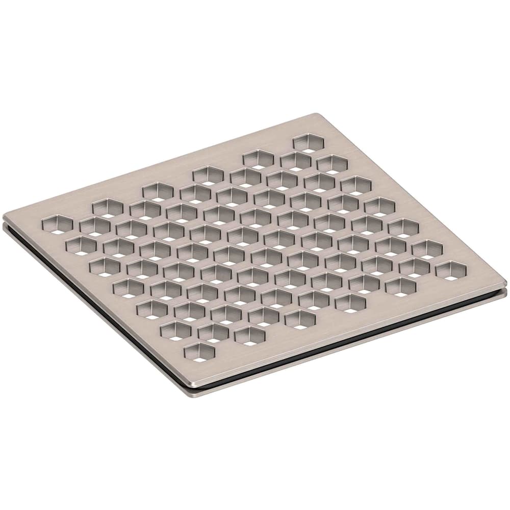 4-1/16" Grid Shower Drain Cover Only