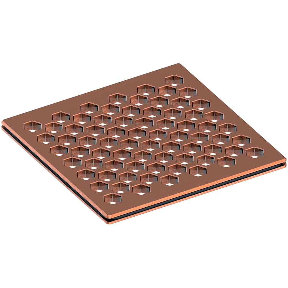 4-1/16" Grid Shower Drain Cover Only