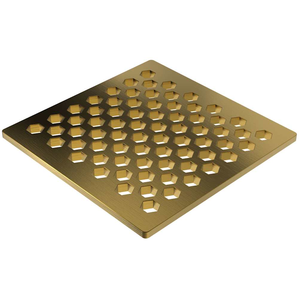 4-1/16" Grid Shower Drain Cover Only