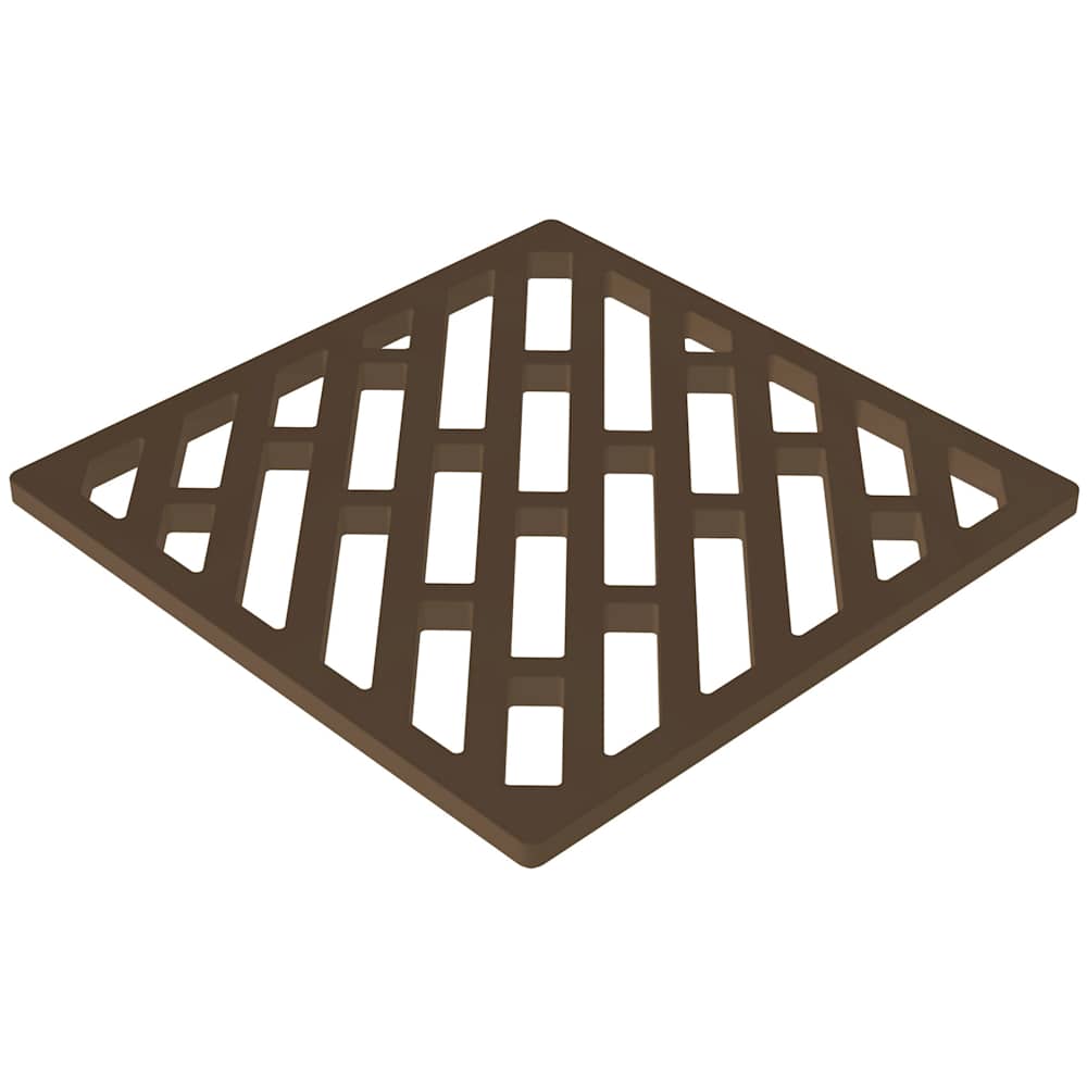 4-1/16" Grid Shower Drain Cover Only