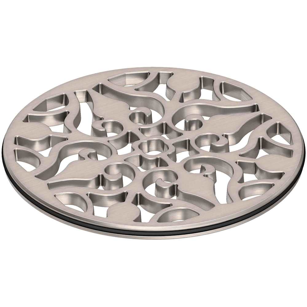 4" Round Solid Brass Shower Drain