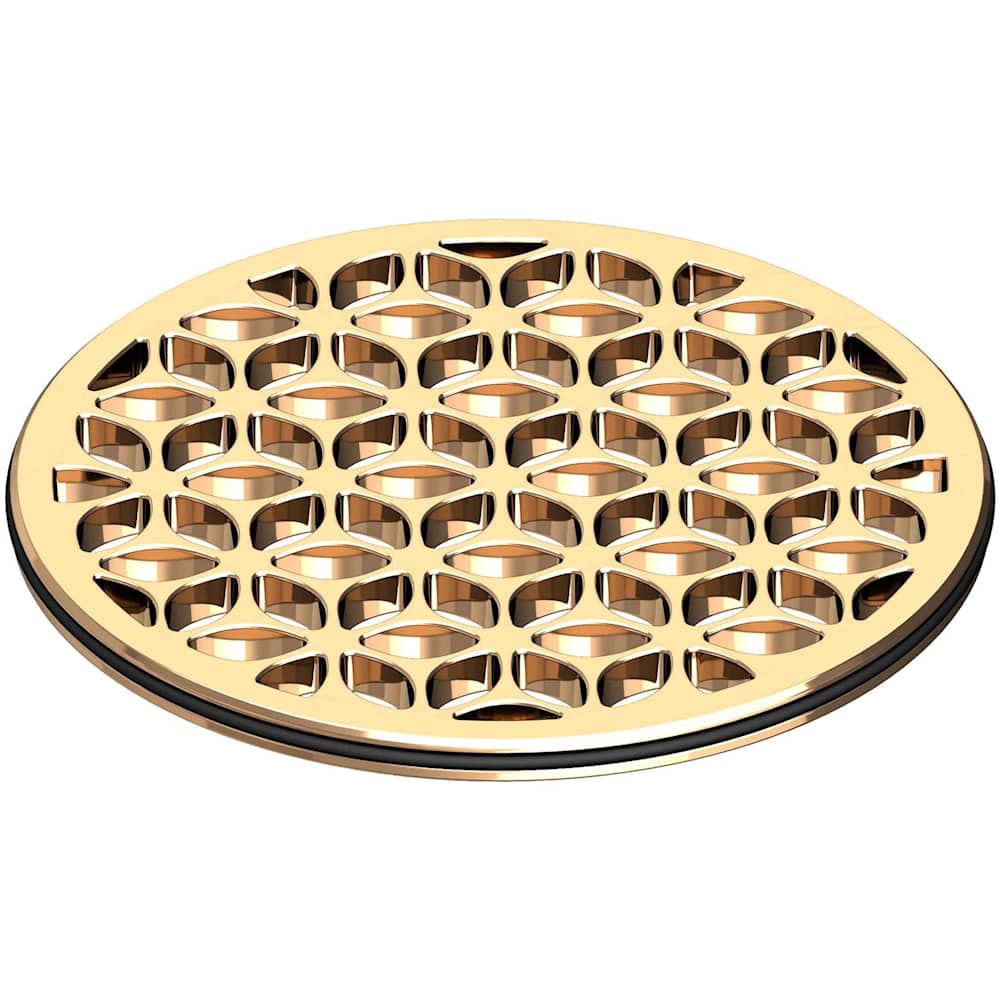 4" Round Shower Drain Grid