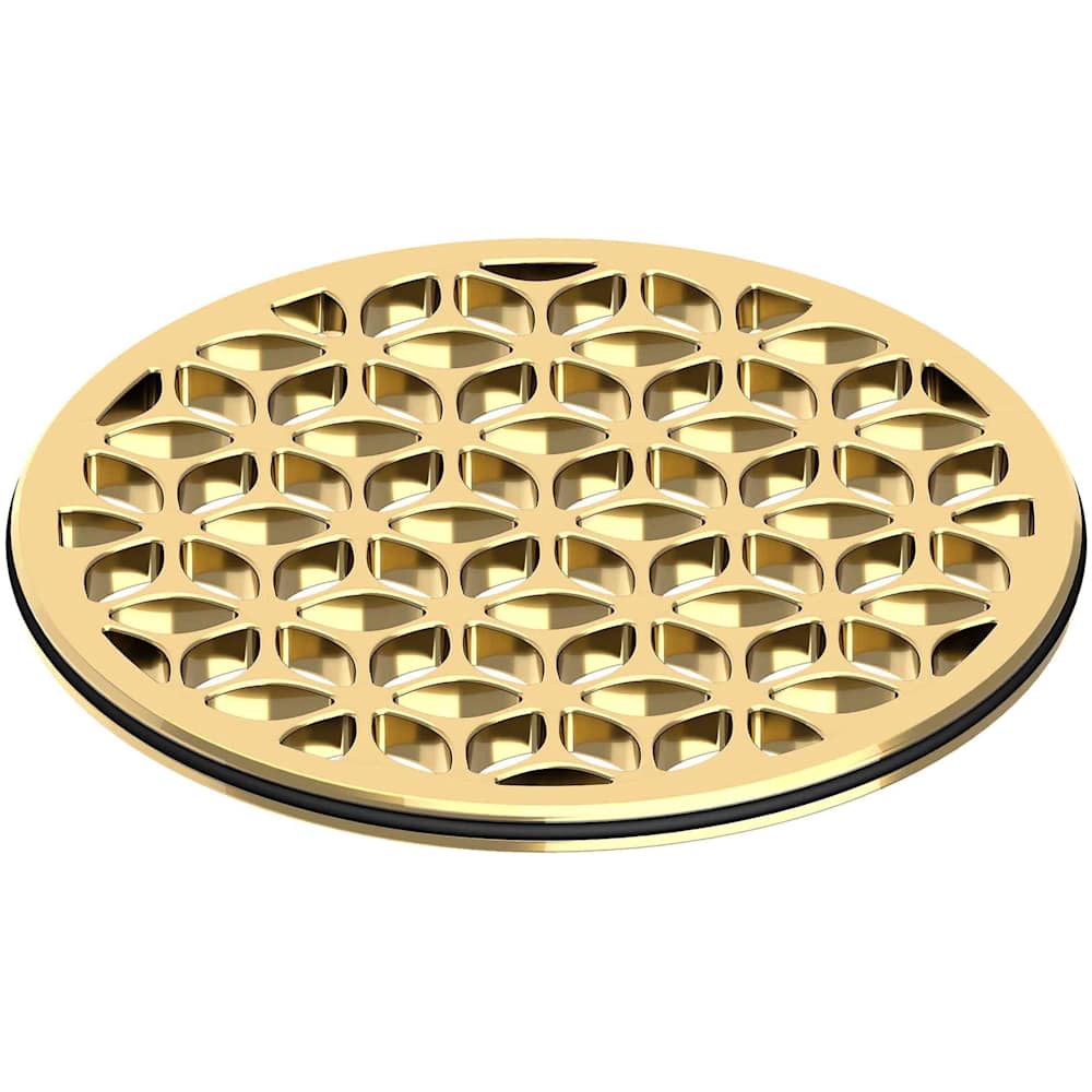 4" Round Shower Drain Grid