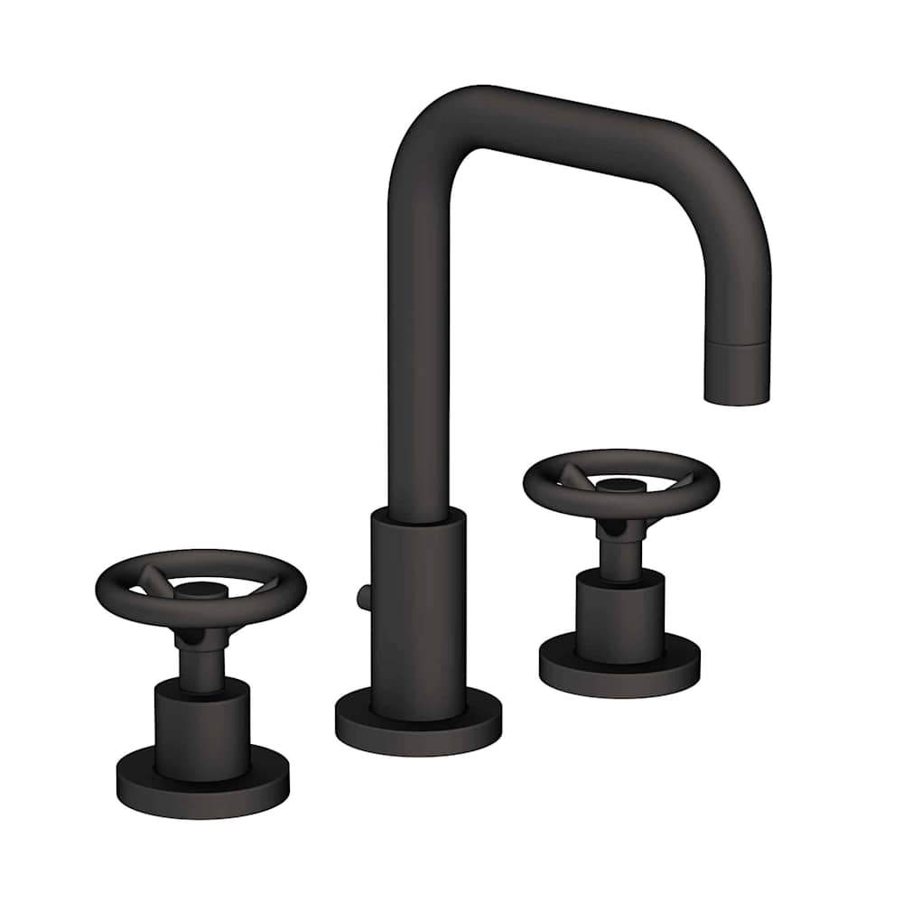 Tyler 1.2 GPM Widespread Bathroom Faucet with Pop-Up Drain Assembly with Wheel Handles