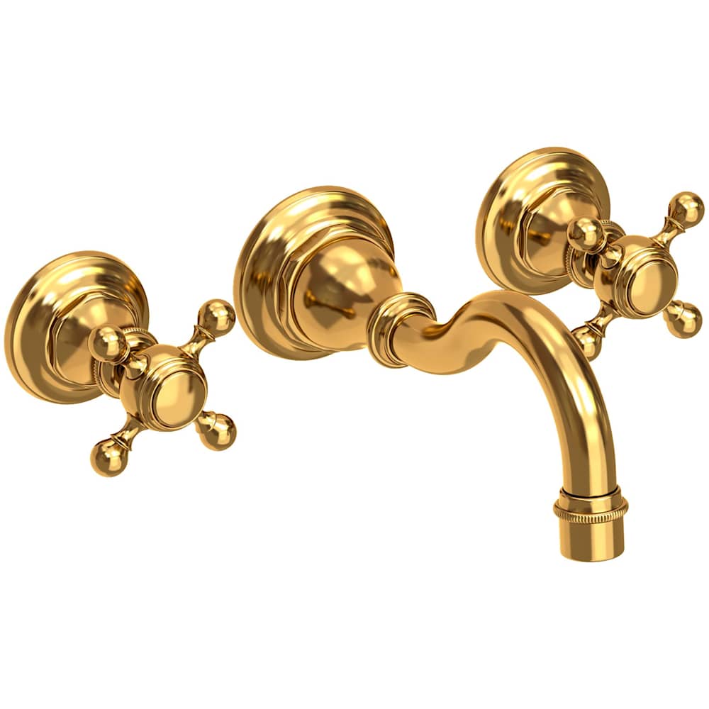Victoria 1.2 GPM Wall Mounted Widespread Bathroom Faucet