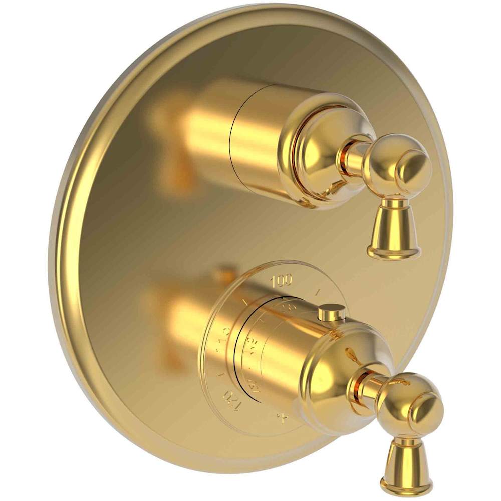 Aylesbury Thermostatic Valve Trim Only with 2 Lever Handles - Less Rough In